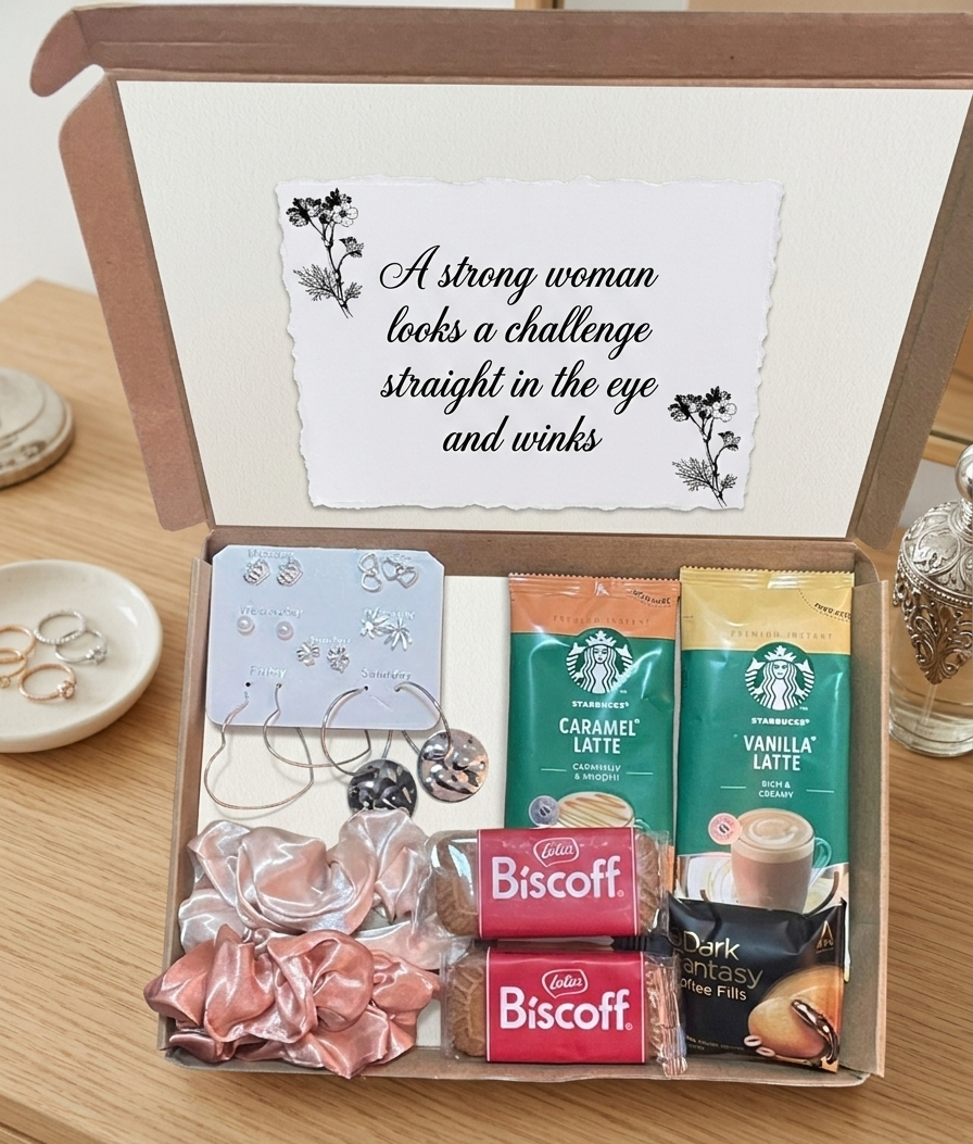Personalized Gift Box with Starbucks, Costa, Nescafé, & Twinings