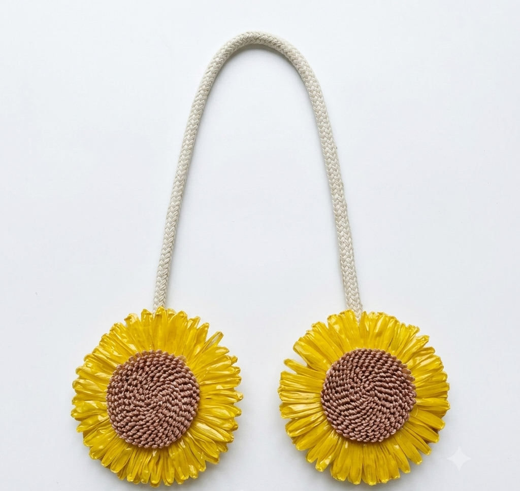 Curtain Tiebacks (Sunflower)
