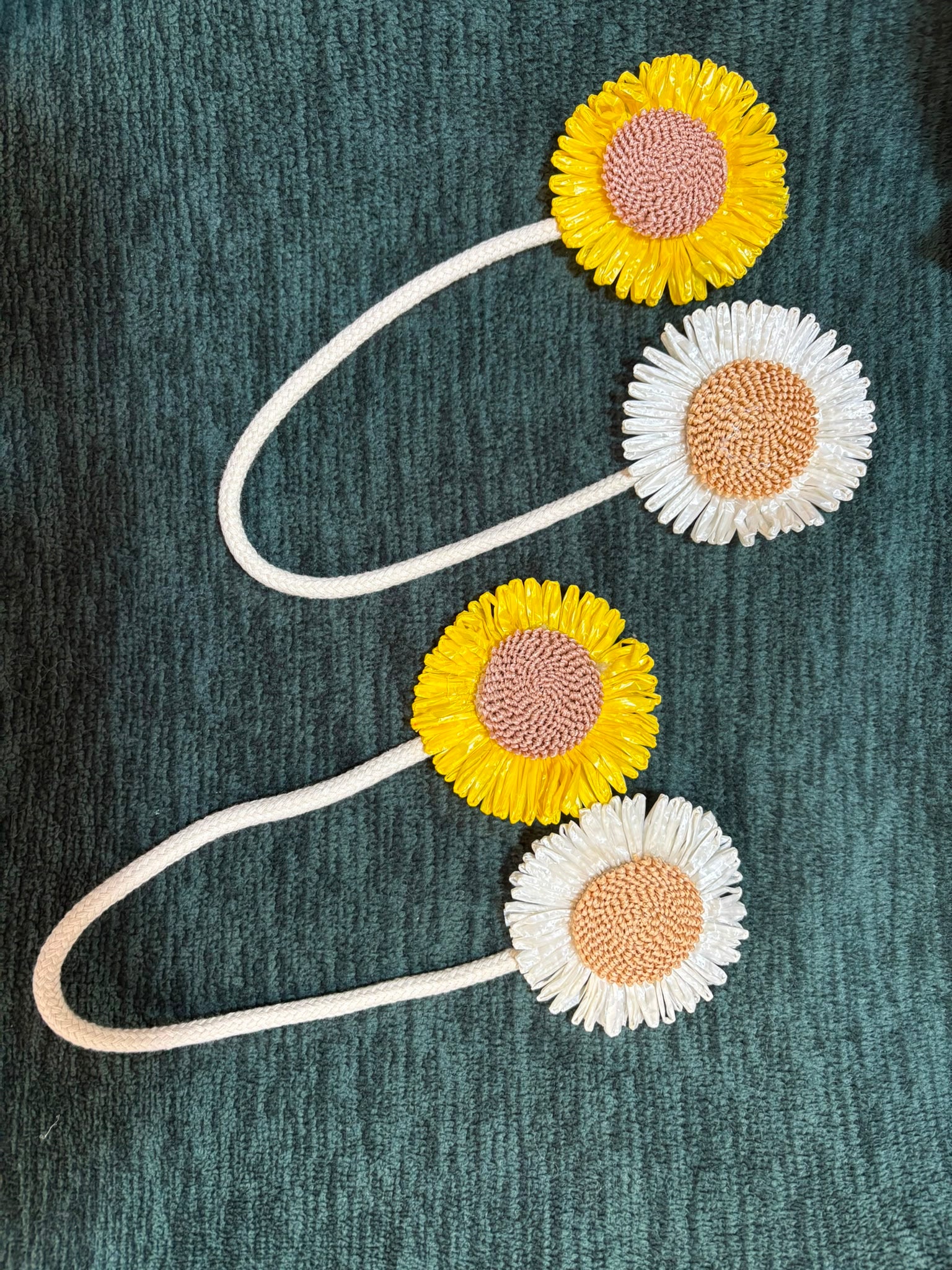 Curtain Tiebacks (Sunflower)