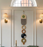 Geometric Wood Hangings