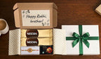Rakhi Gift Box for Brother, Personalized Raksha Bandhan Hamper, Traditional Rakhi