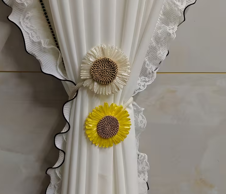 Curtain Tiebacks (Sunflower)