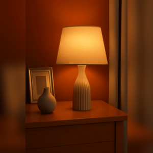 fluted lamp