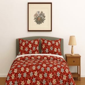 Botanical Bloom Cotton Bedding – Soft & Stylish