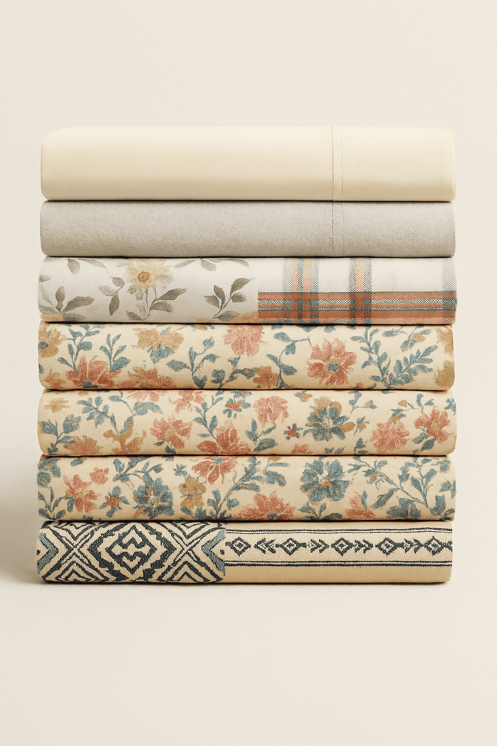 bedsheet Botanical Bloom Cotton Bedding – Soft & Stylish