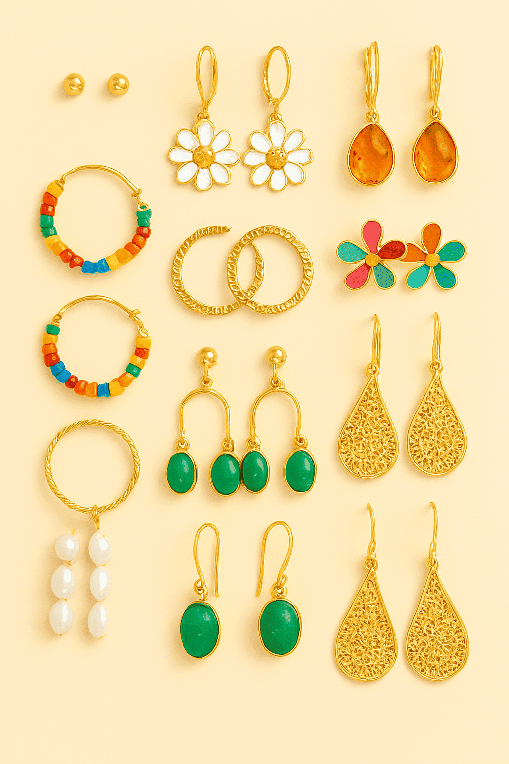 earrings Dainty and Bold Earring Multi Pack