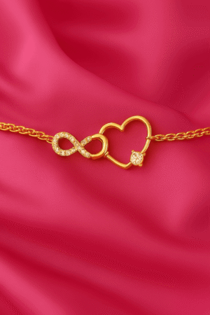 Adjustable Infinity bracelet Gold