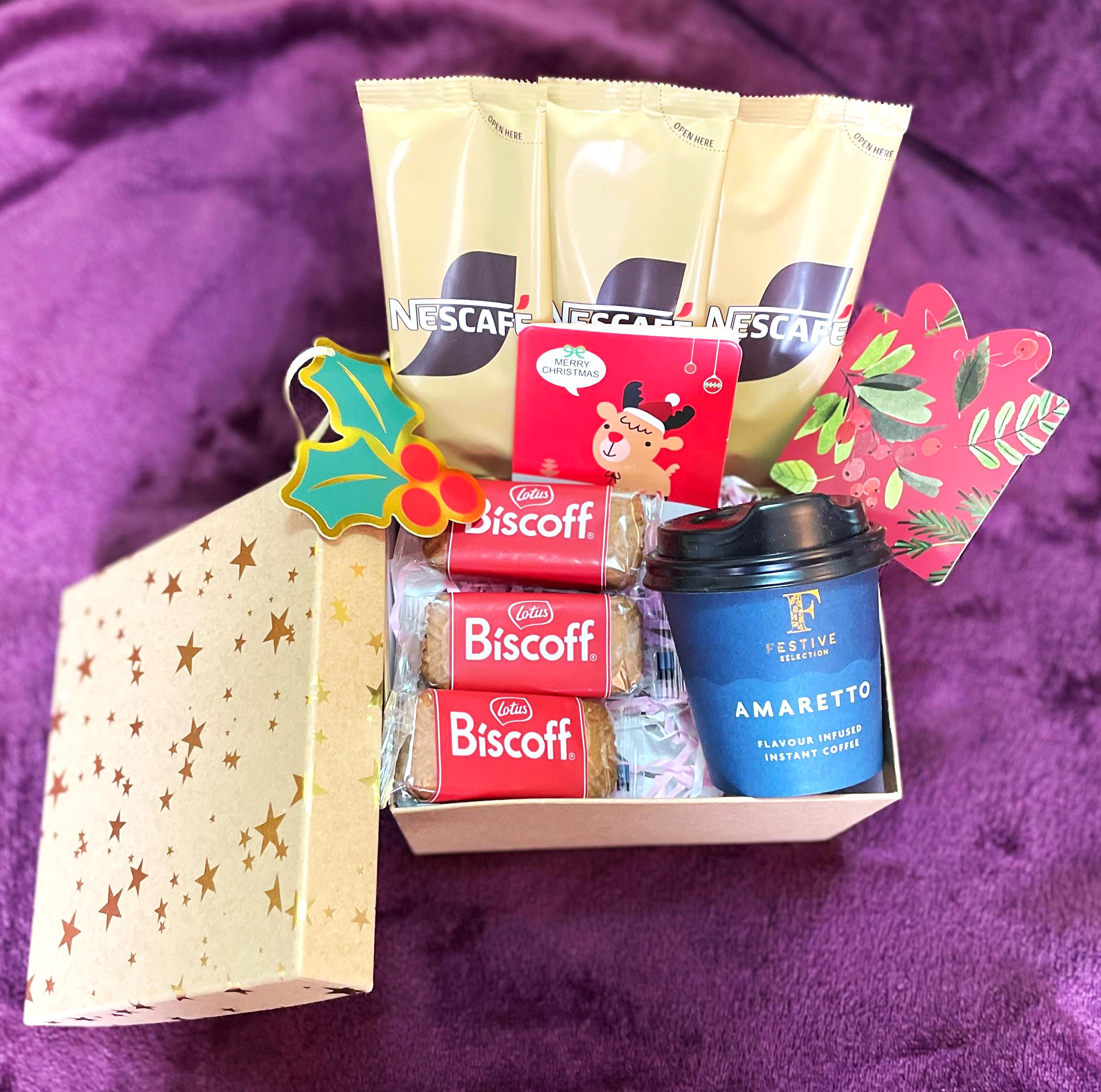 Nescafe, Forest Cafe & Lotus Biscoff Christmas Gift Box - Image 2