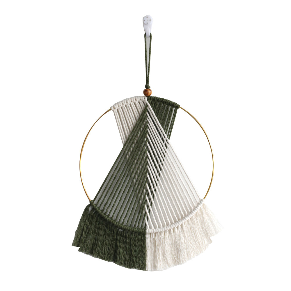 Bohemian Wall Hangings Circle Tassel - Image 2