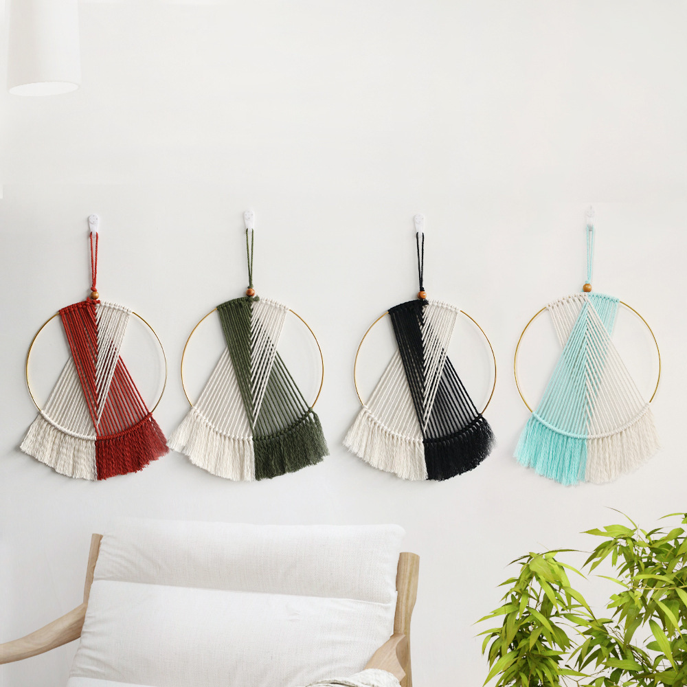 Bohemian Wall Hangings Circle Tassel - Image 6