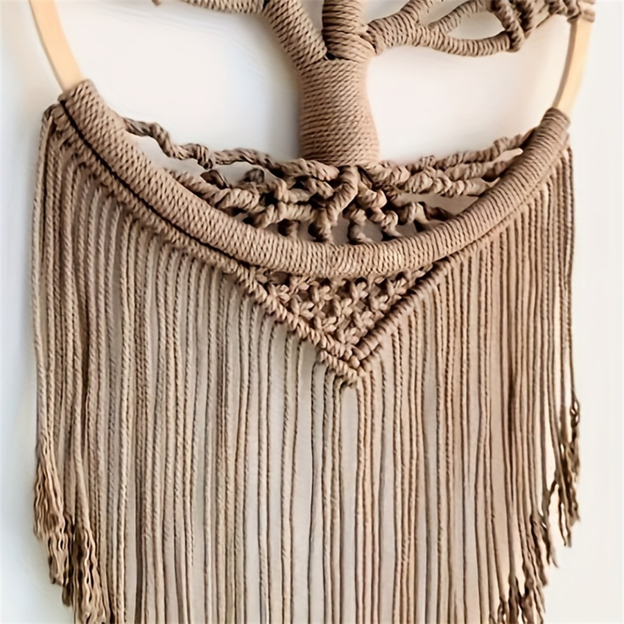 Lucky Tree Woven Wall Hangings Handmade Living Room Bedroom Decorations - Image 2