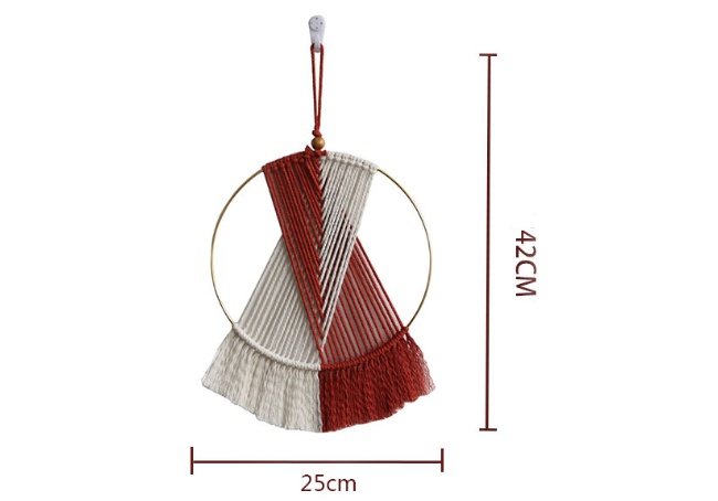 Bohemian Wall Hangings Circle Tassel - Image 5