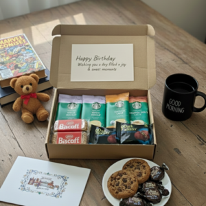 Coffee Lovers Gift Box Personalised Gift for Him, Her Birthday & Special Occasion Present Treat