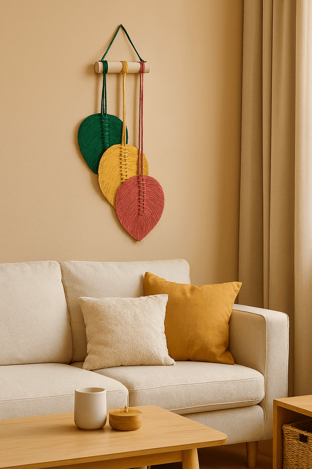 Handmade Feather Wall Hanging - Image 9