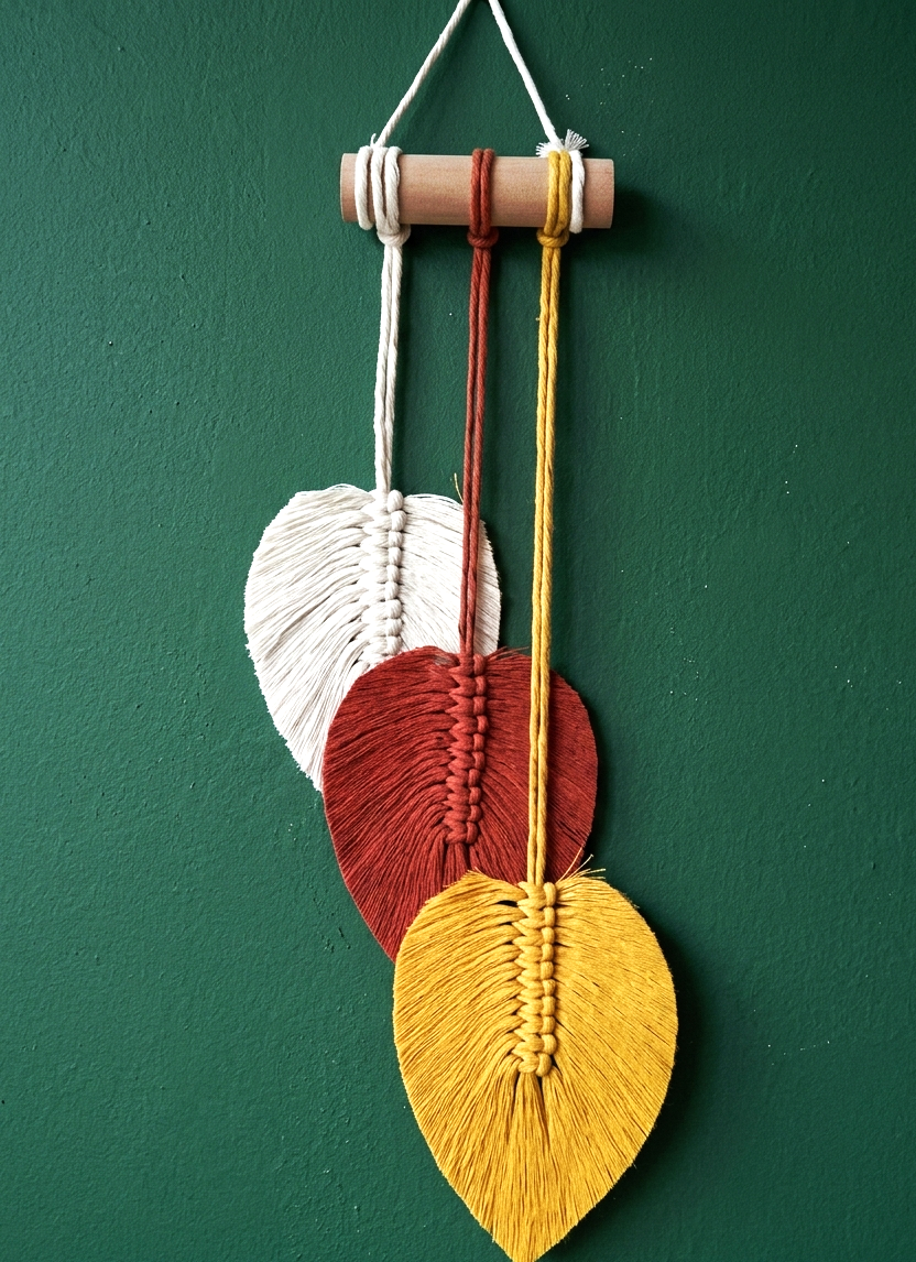 Handmade Feather Wall Hanging - Image 5
