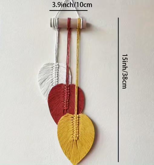 Handmade Feather Wall Hanging - Image 7